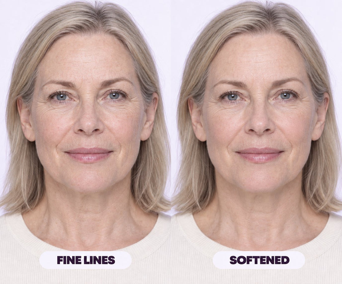 Fine lines softened