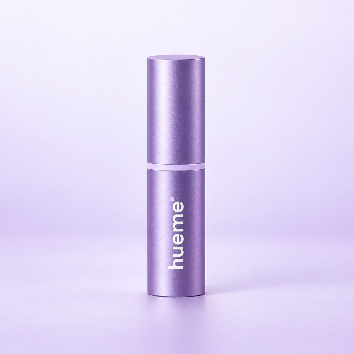 hueme Adaptive Lip, capped, lilac metal tube