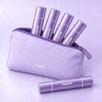Travel pouch holding five hueme sticks