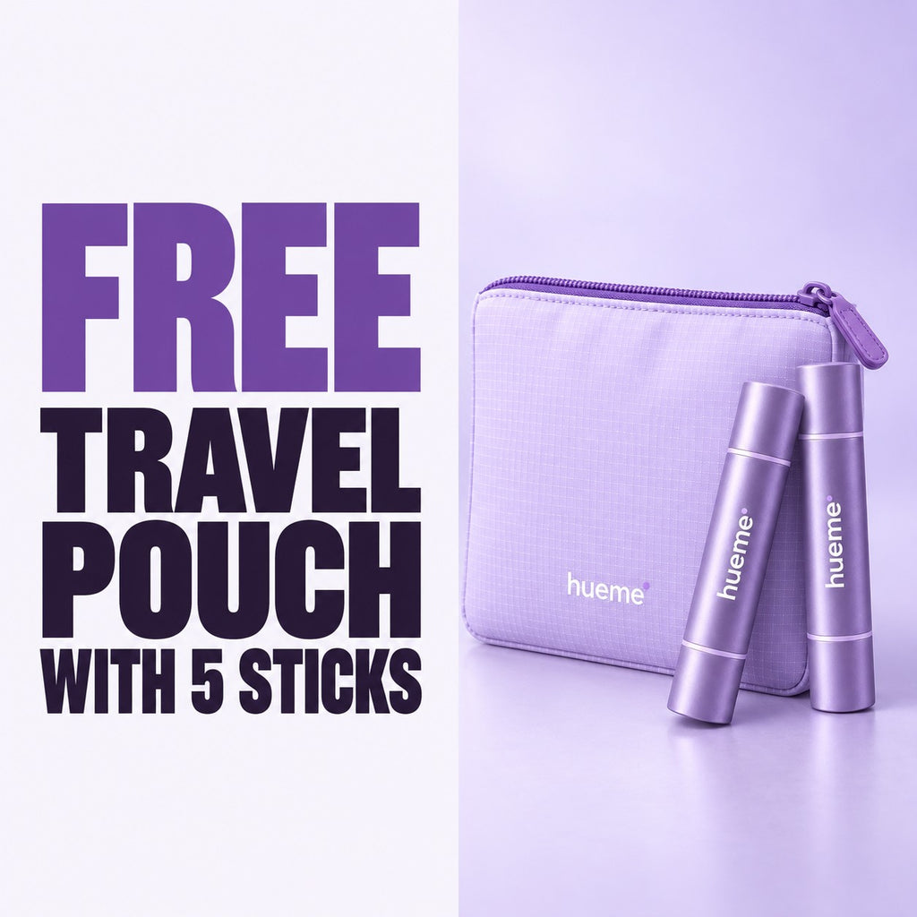 Free travel pouch with 5 sticks